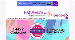 Desktop Screenshot of m.naturallycurly.com